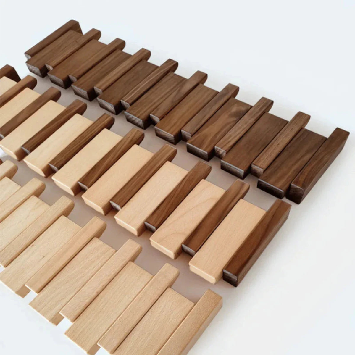 MelodyRack™ – Inklapbare Magnetische Kapstok – Piano Wandkapstok Design