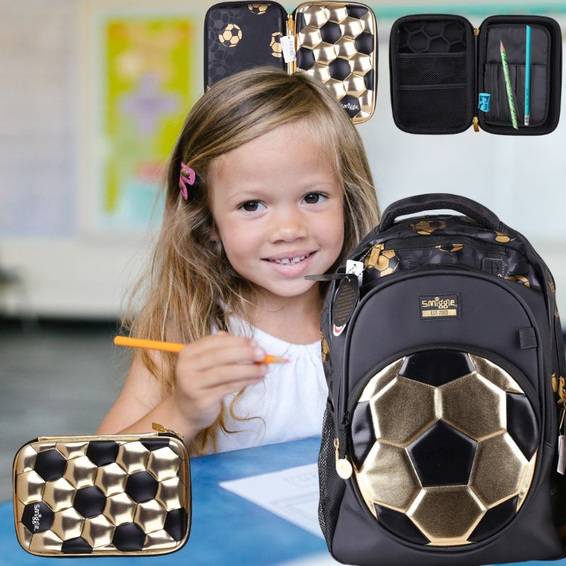 GoalPack™ – Gouden Voetbal Rugzak voor Kinderen – Sportieve Schooltas