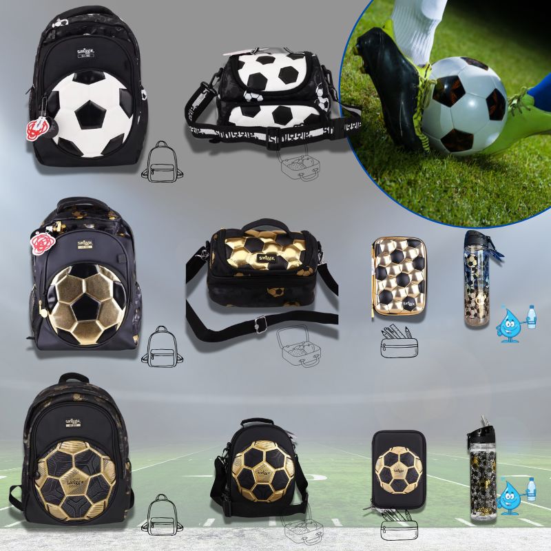 GoalPack™ – Gouden Voetbal Rugzak voor Kinderen – Sportieve Schooltas