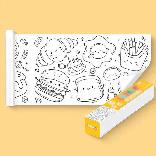 Tekentalent Toverrol - De Mega Magische Kleurplaat