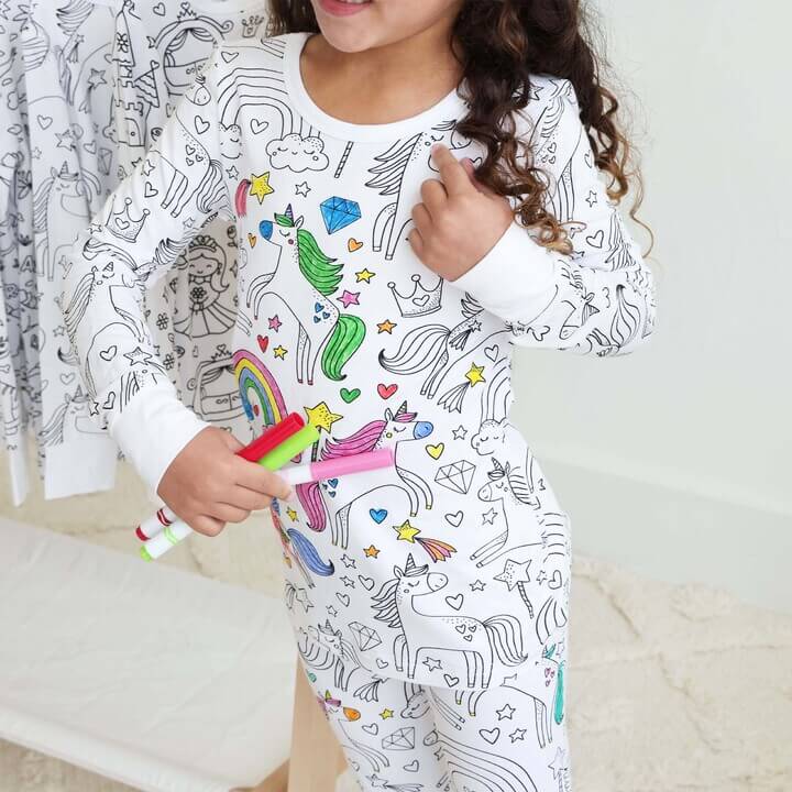 4Little™ | Inkleurbare Kinder Pyjama