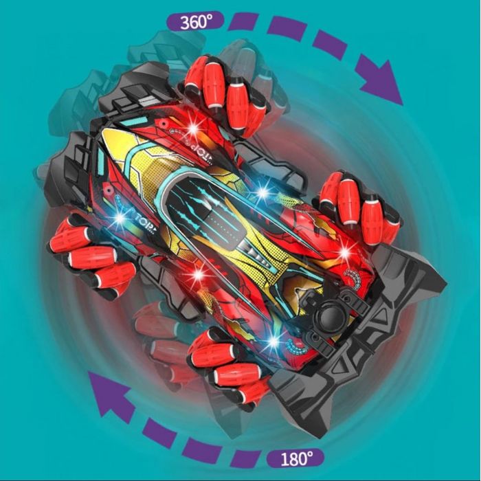 F2 SuperDrift™ – RC Auto met Rook- en Lichtshow – All-Terrain Driftplezier