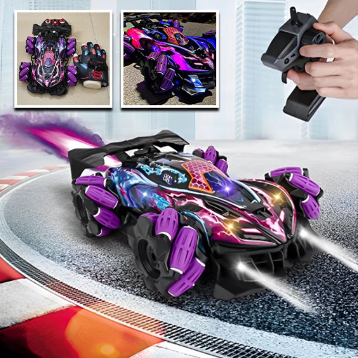 F2 SuperDrift™ – RC Auto met Rook- en Lichtshow – All-Terrain Driftplezier