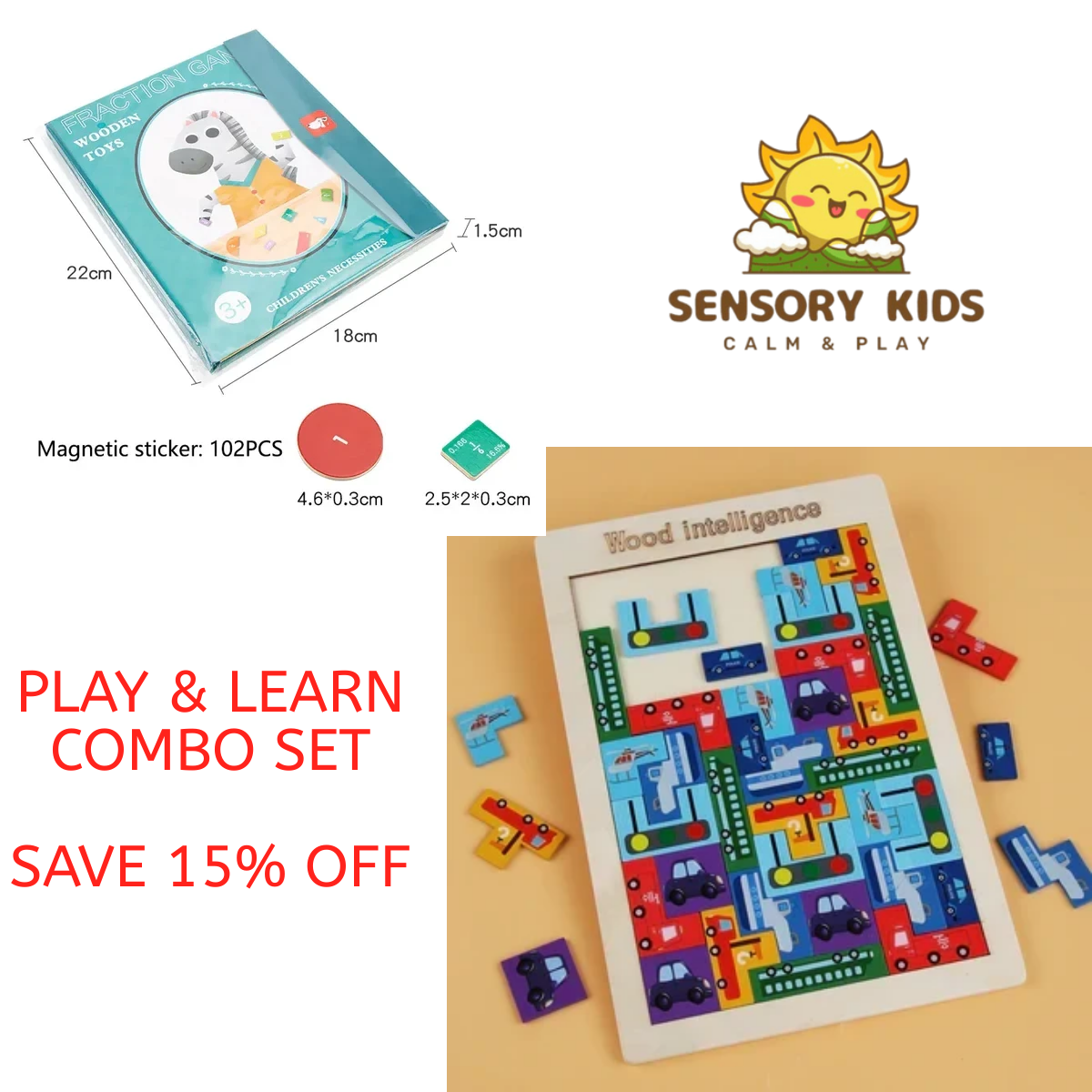 BreukenMaster - Magnetische breuken puzzelboek