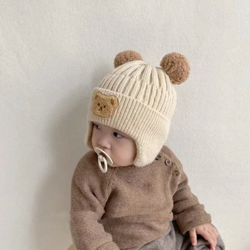 WarmSnug™ – Zachte Wintermuts voor Baby's – Comfortabele Bescherming tegen Kou