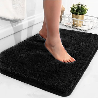 AquaSoftStripe™ – Dikke Absorberende Badmat – Antislip Badkamer Comfort
