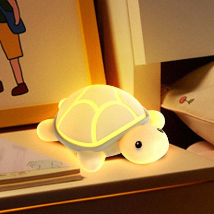 SchildjeRust™ – Schildpad Nachtlamp – Zachte LED met Tap-bediening