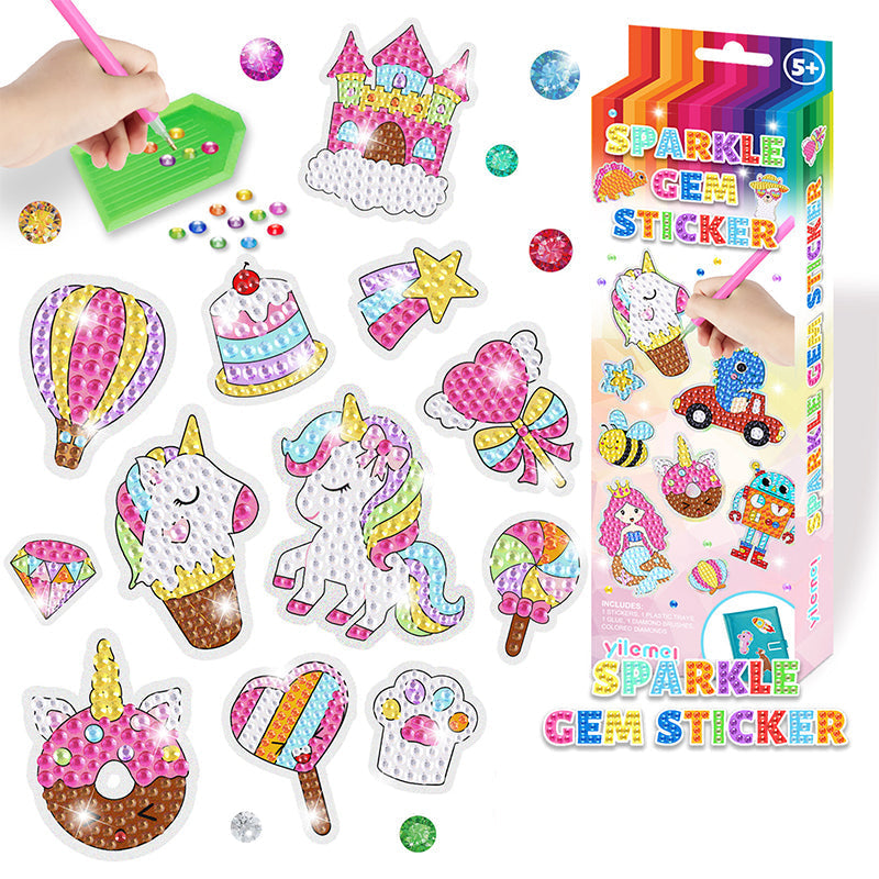 Diamond DIY Sticker™ | Een leuk creatief knutselstuk voor kinderen
