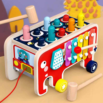 Bop & Beat™ – Spelen met ritme en beweging - Houten muziekspeelgoed