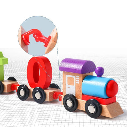 4Ever Wood™ - Houten Cijfer Trein