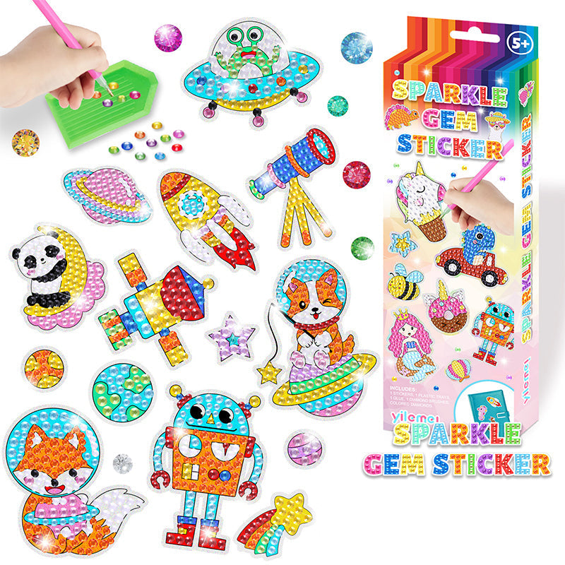 Diamond DIY Sticker™ | Een leuk creatief knutselstuk voor kinderen