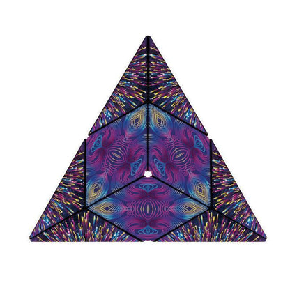 MagnaForm™ – Magnetische Puzzelkubus – 72 Vormen in 1 Educatief Bouwspel