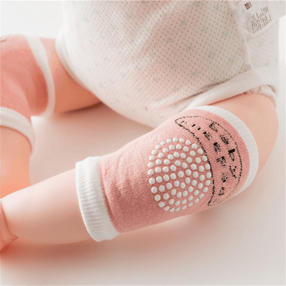 CrawlGuard™ – Zachte Antislip Kniebeschermers – Comfortabel Kruiphulpje voor Baby’s