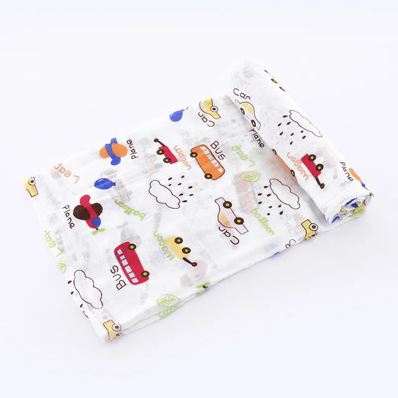 SnuggleCloth™ – Zacht Musselin Babydoek – Veelzijdige Comfortabele Wikkel