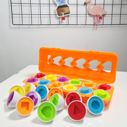 Montessori Matching Eggs - Leerzaam cadeau voor kinderen