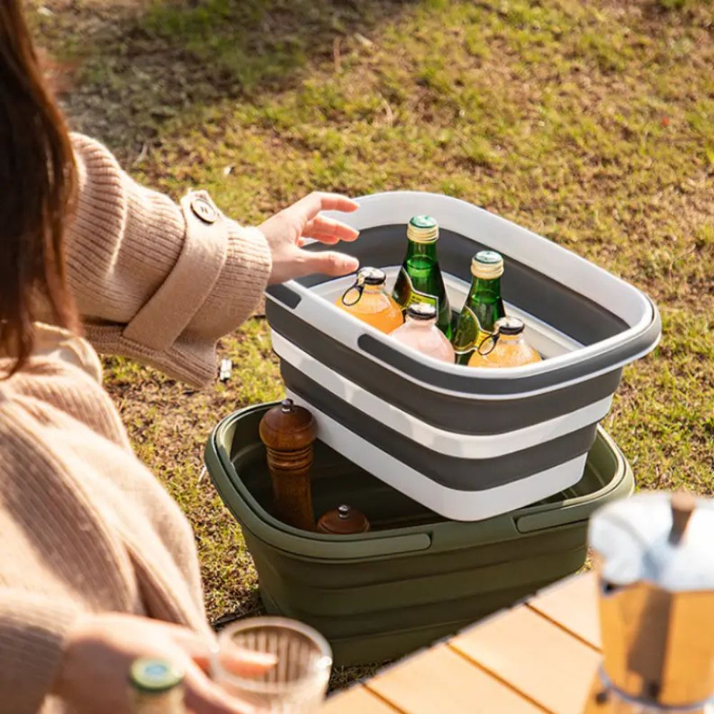 FlexNest™ – Opvouwbare Multi-Use Mand – Outdoor Opbergemmer