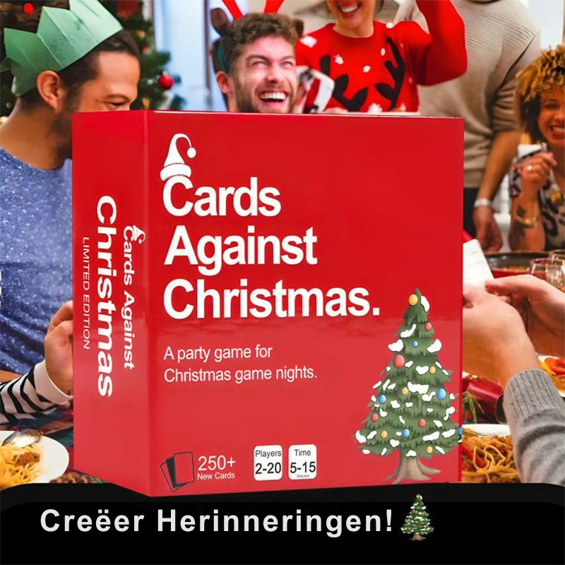 JollyDeck™ – Hilarisch Kerst Kaartspel – Partyspel voor Feestdagen