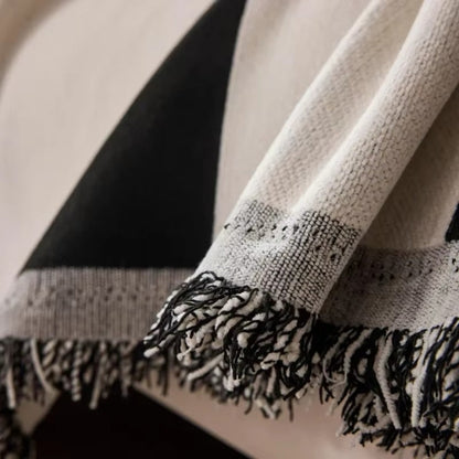ChenilleChic™ – Dubbelzijdige Boho Bankcover – Luxe Warmte & Bescherming