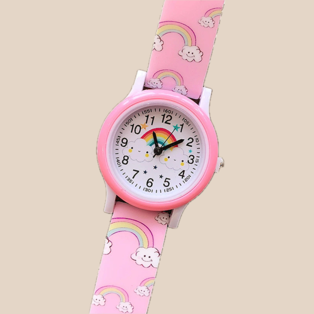 TimeRainbow™ – Leerzaam Kinderhorloge met Regenboog – Speels Tijdsinzicht Accessoire