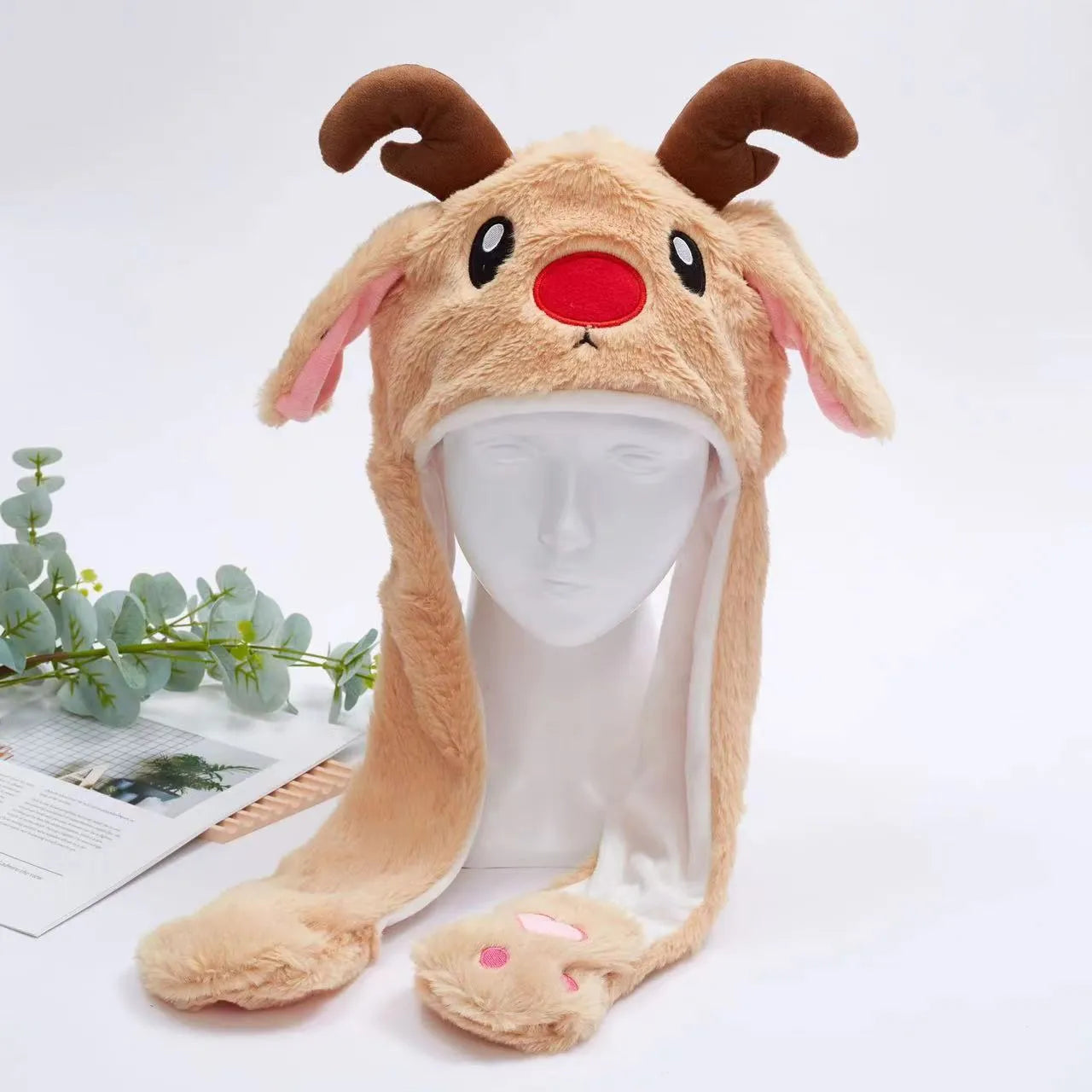 FlappyFun™ – schattige dieren muts met wapperende oren