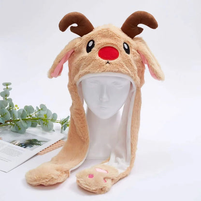 FlappyFun™ – schattige dieren muts met wapperende oren