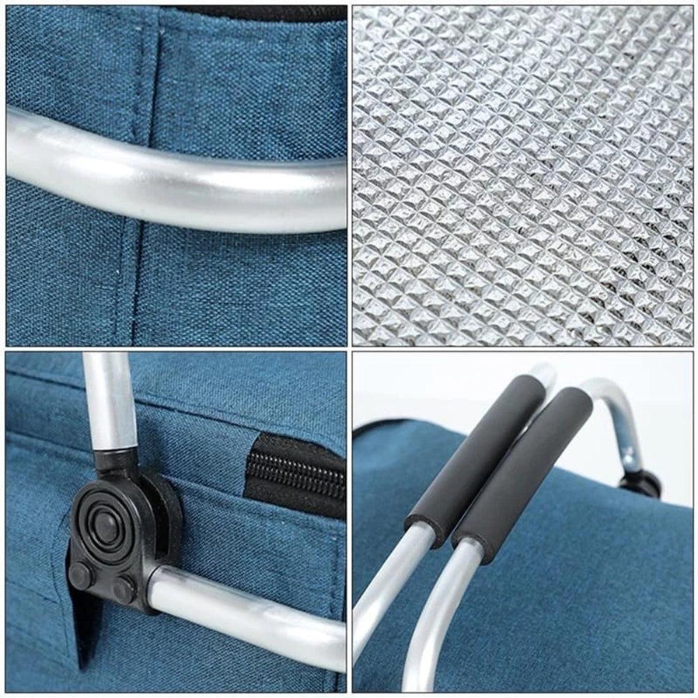PackNest™ – Opvouwbare Lekvrije Picknickmand – Geïsoleerde Outdoor Tas