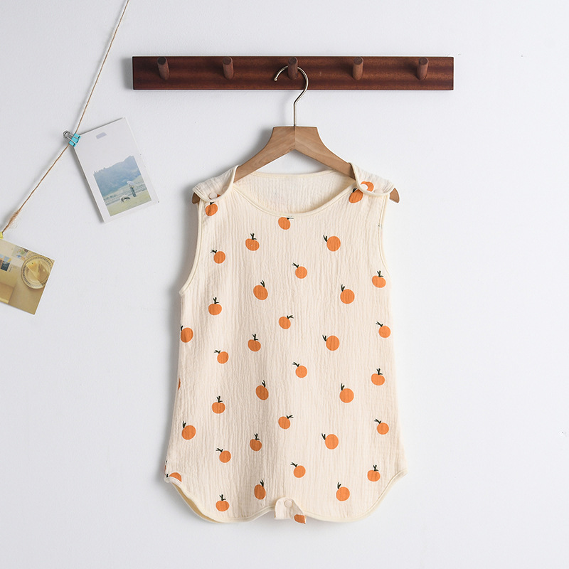 SleepBloom™ – Luchtige Musselin Zomerslaapzak – Baby Slaapcomfort Set