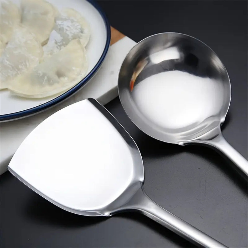 SteelChefSet™ – RVS Keukengerei 5-Delig – Professioneel Kookhulpen Set