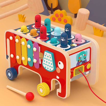Bop & Beat™ – Spelen met ritme en beweging - Houten muziekspeelgoed