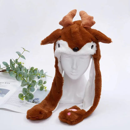 FlappyFun™ – schattige dieren muts met wapperende oren