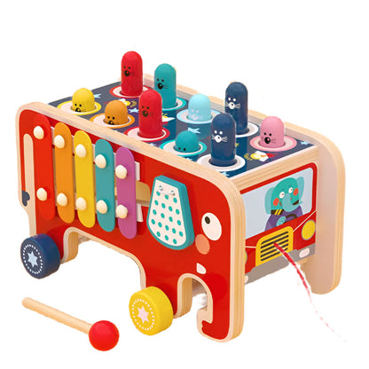 Bop & Beat™ – Spelen met ritme en beweging - Houten muziekspeelgoed