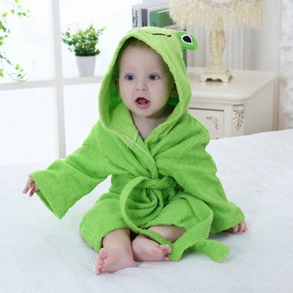 CuddleBath™ – Zacht en warm na het bad – Baby badjas