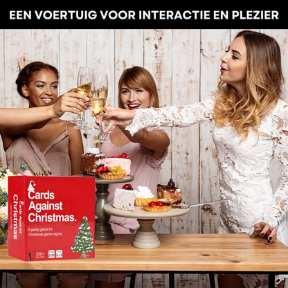 JollyDeck™ – Hilarisch Kerst Kaartspel – Partyspel voor Feestdagen