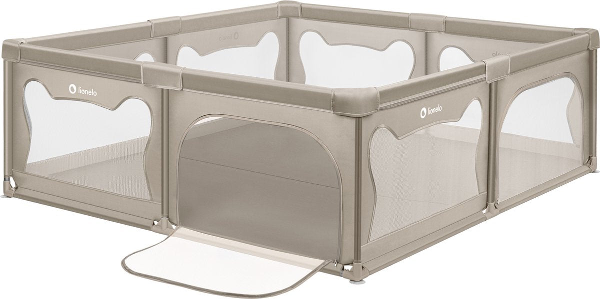 BearHaven™ – Extra Grote Veilige Speelruimte – Babybox voor Binnengebruik