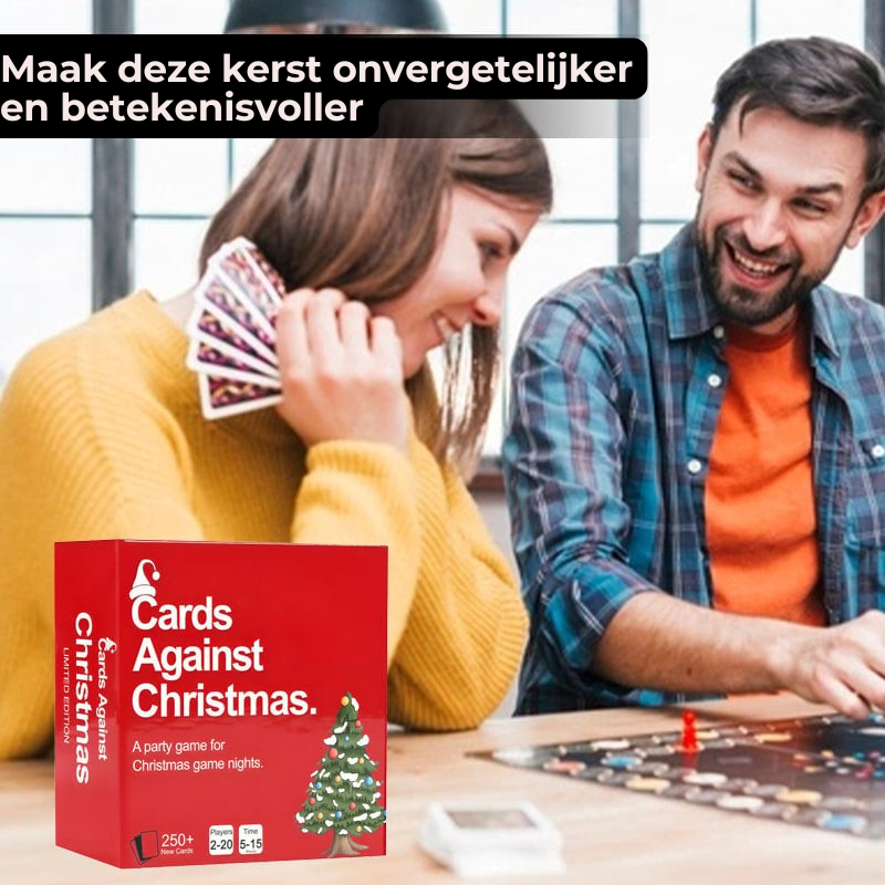 JollyDeck™ – Hilarisch Kerst Kaartspel – Partyspel voor Feestdagen