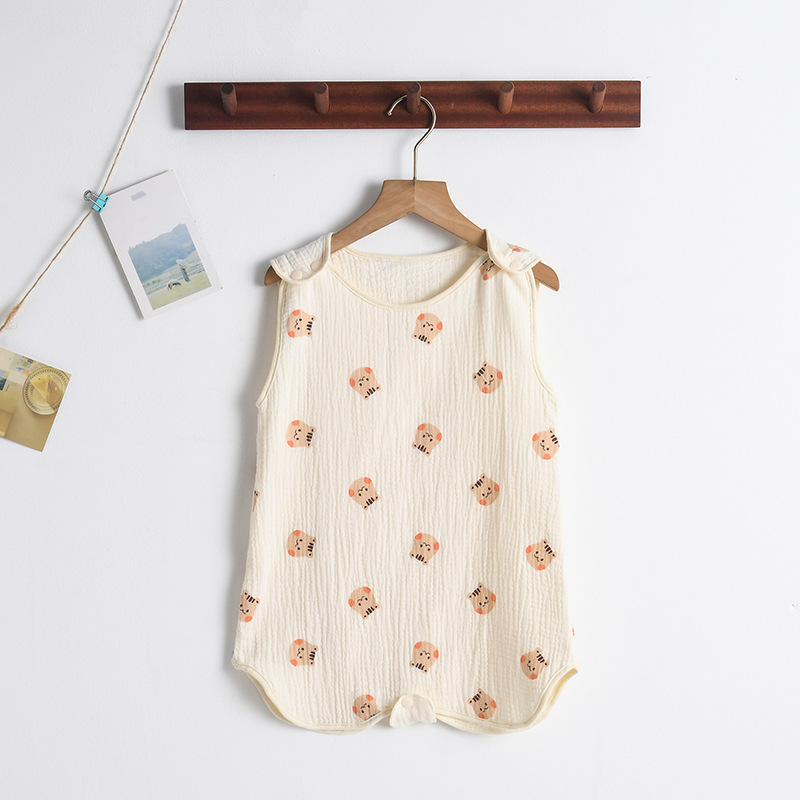 SleepBloom™ – Luchtige Musselin Zomerslaapzak – Baby Slaapcomfort Set