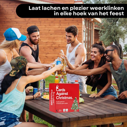 JollyDeck™ – Hilarisch Kerst Kaartspel – Partyspel voor Feestdagen