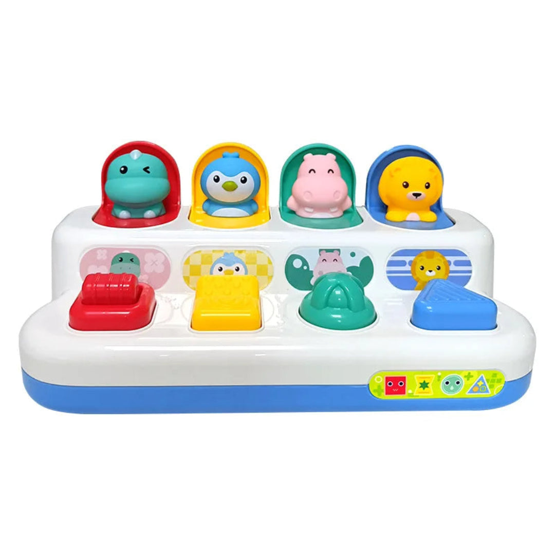 PopPlay™ – Interactief Knoppenspeelgoed voor Baby's