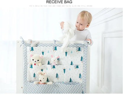 CribCaddy™ – Kleurrijke Babybed Opbergzak – Handige Stijlvolle Organizer