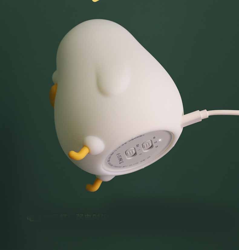 GlowKuik™ – Herlaadbare Siliciumlamp met USB – Zacht Warm Nachtlicht
