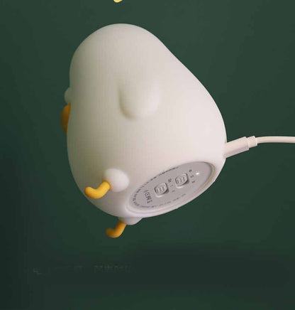 GlowKuik™ – Herlaadbare Siliciumlamp met USB – Zacht Warm Nachtlicht
