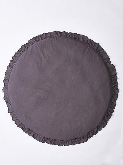 ZoetNest™ – Zachte Baby Speelmat met Ruffle Rand – Comfortabel &amp; Stijlvol Vloerkleed