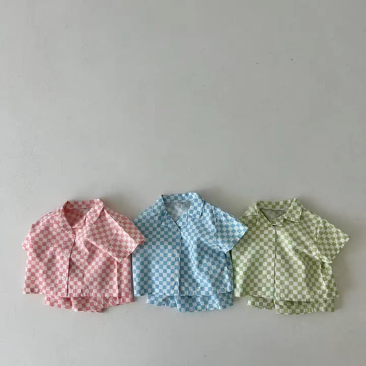 ColorTrek™ – Gestreepte Zomerset met Stijl – Comfortabele Kinderoutfit