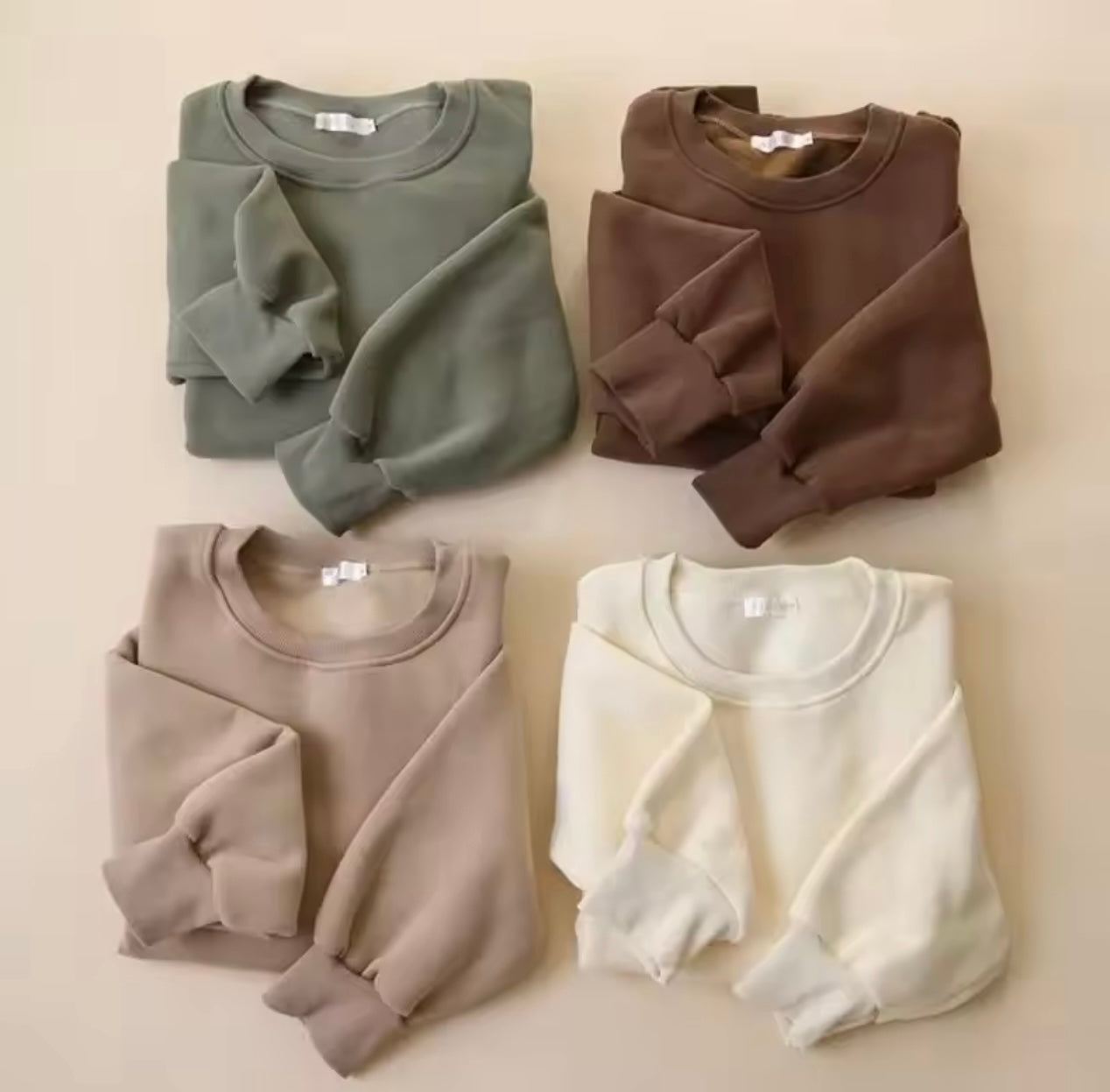ComfyCraze™ – Zachte Jogger Set met Sweater & Broek – Unisex Kinderoutfit