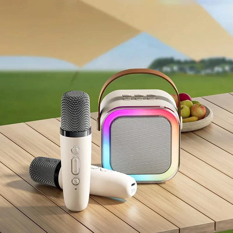4Little | Mini karaoke set met draadloze microfoons