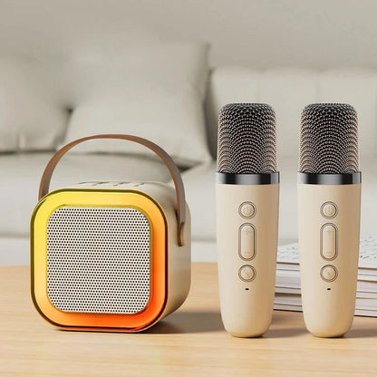 4Little | Mini karaoke set met draadloze microfoons