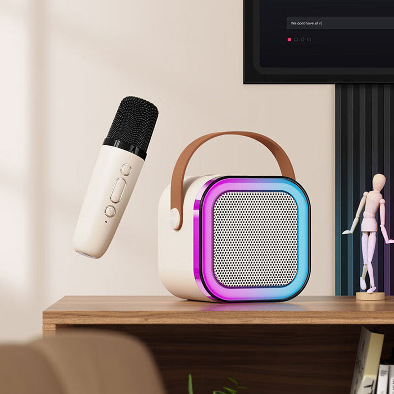 4Little | Mini karaoke set met draadloze microfoons