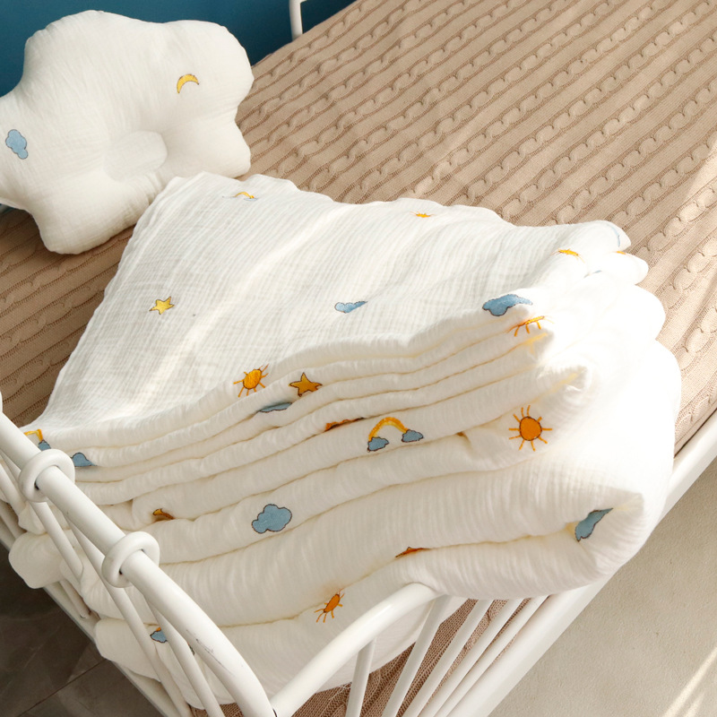 SnuggleDry™ – Zacht Musselin Baby Badhanddoek – Comfortabele Droogdoek voor Kleintjes
