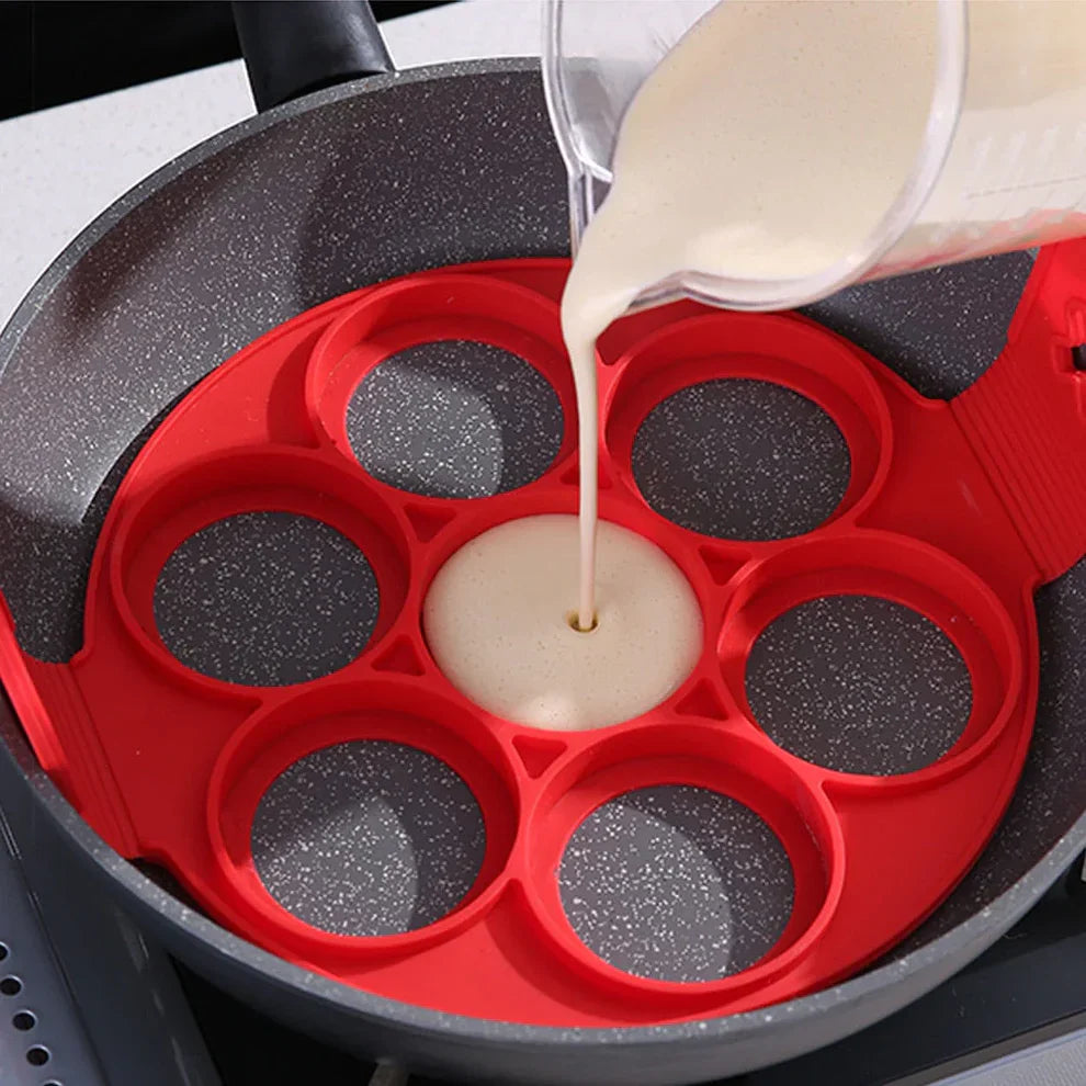 RoundMold™ – Siliconen Bakring – Perfecte Pfannkuchen en Eivorm