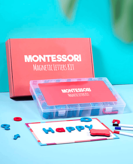 AlphaBox™ – Montessori Magnetisch Letterplezier – Educatief Speelgoed Set